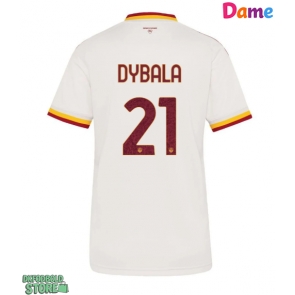 AS Roma Paulo Dybala #21 Replika Udebanetrøje Dame 2026-27 Kortærmet